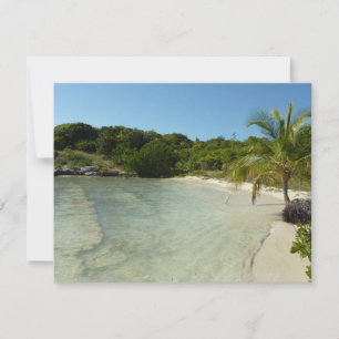 Antiguan Beach Bevackert tropiskt liggande