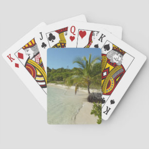 Antiguan Beach Bevackert tropiskt liggande Spel Kort