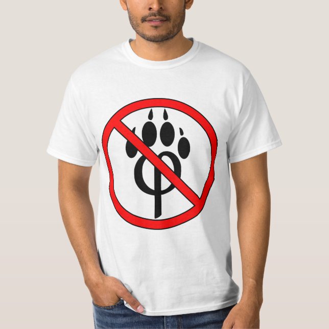 antihårig klassisk konst t shirt (Framsida)