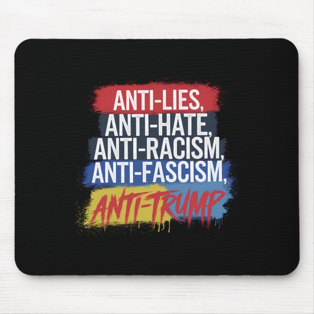 Antihetshat Ljuger rasismen fascism Resistent Prot Musmatta (Framsidan)