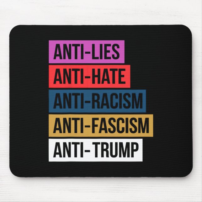 Antihetshat Ljuger rasismen fascism Resistent Prot Musmatta (Framsidan)