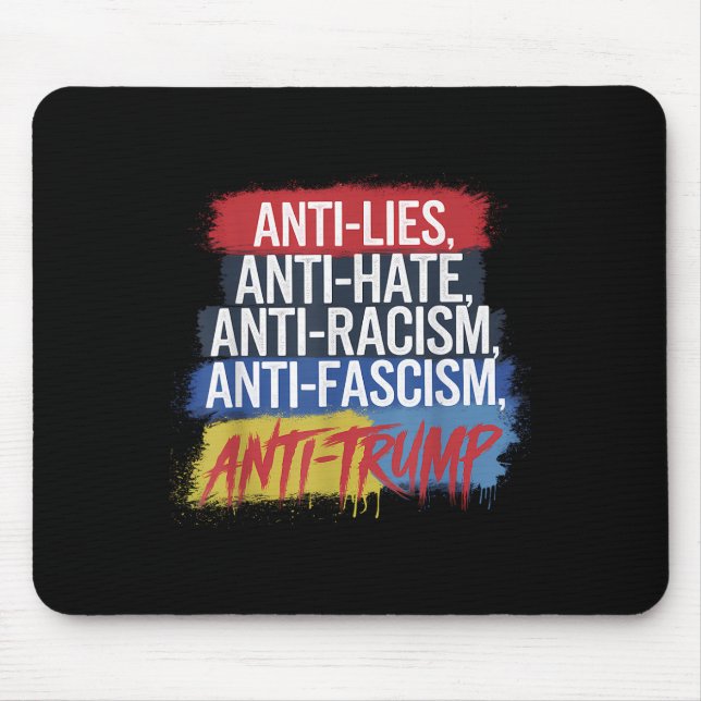 Antihetshat Ljuger rasismen fascism Resistent Prot Musmatta (Framsidan)