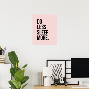 Antiinspirationskunniga citattecken gör mindre Ros Poster