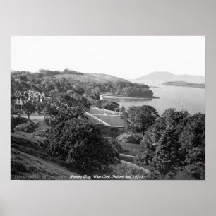 Antik Bantry fjärd, västerkork Irland Poster