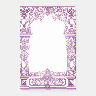 Antik barock ram post-it block