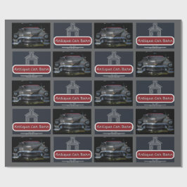 Antik Bilbyggnad Presentpapper