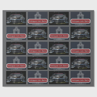 Antik Bilbyggnad Presentpapper