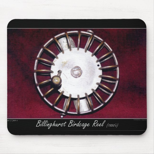 Antik Billinghurst rulle (1800s) Musmatta (Framsidan)