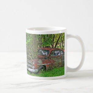 Antik bilmugg kaffemugg