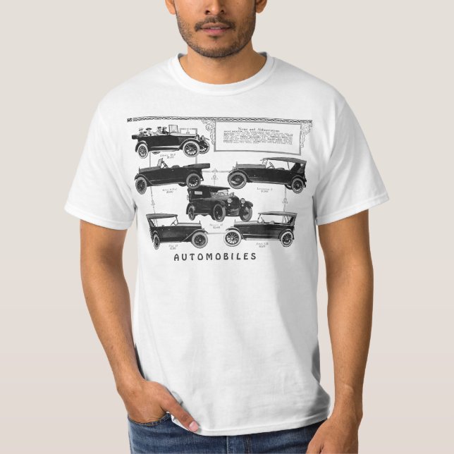 Antik bilT-tröja T-shirt (Framsida)