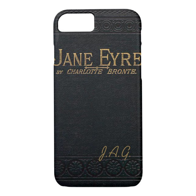 Antik bok för Jane Eyre klassiker Case-Mate iPhone Skal (Baksida)