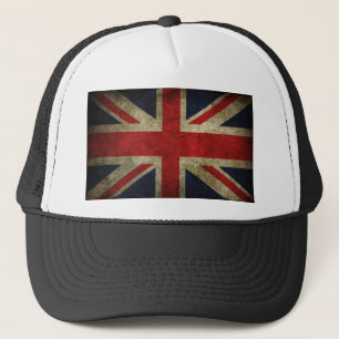 Antik brittisk facklig jackflagga UK Keps