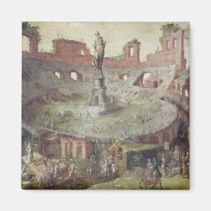 Antik Bullfighting, 1552 Magnet
