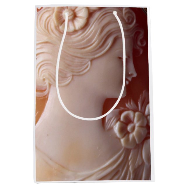 Antik cameo - vintage smycke (Framsidan)