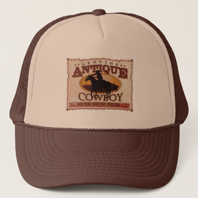 Antik Cowboy Truckerkeps (Framsida)