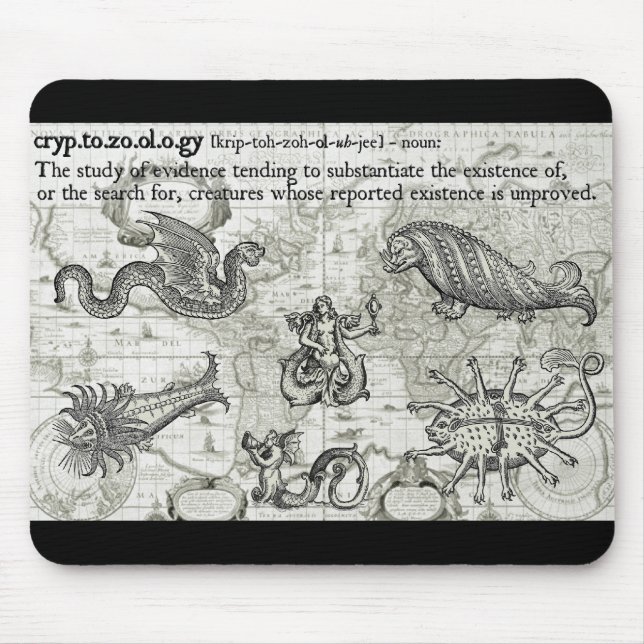 Antik Cryptozoology Mousepad Musmatta (Framsidan)