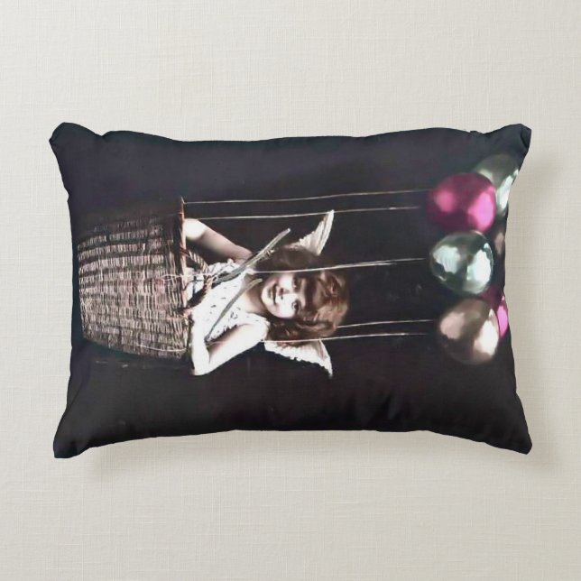 Antik Cupid Prydnadskudde (Framsidan)