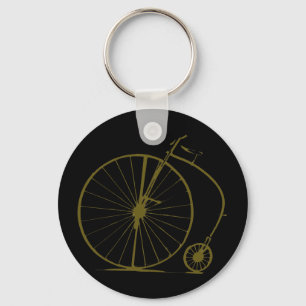 antik cykel nyckelring
