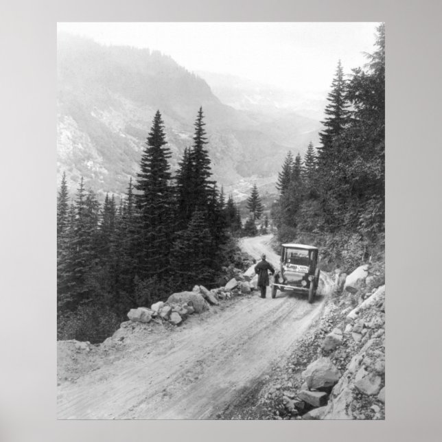 Antik elbil: 1919 poster (Framsidan)