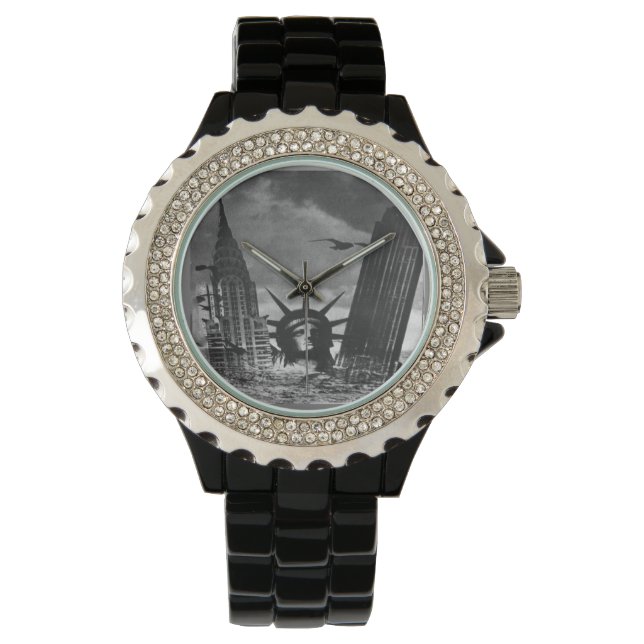 Antik Empire & Lady Liberty Urklocka Armbandsur (Framsida)