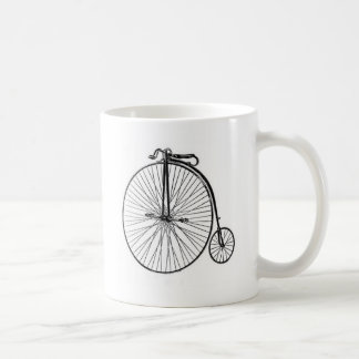 Antik encentmyntFarthingcykel Kaffemugg
