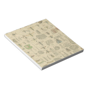 Antik entomologi bin getingar naturhistoria anteckningsblock