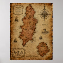 Antik Fantasykarta — Velmoris Island