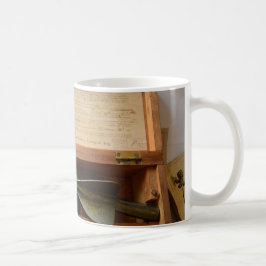Antik fartygslogg kaffemugg