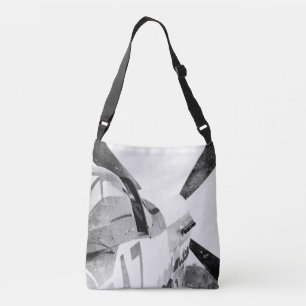 Antik Fighorplan B&W Axelväska