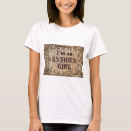 Antik flicka tee shirt