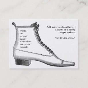 Antik footwear visitkort