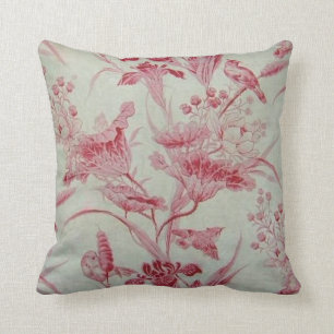 Antik fransk Toile Kudde