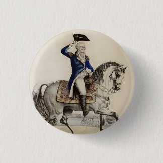 Antik George Washington till häst | 250 USA Knapp