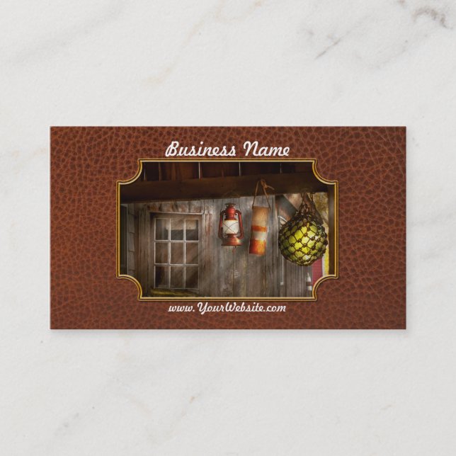 Antik - Hänger sig åt slentrian Visitkort (Framsida)