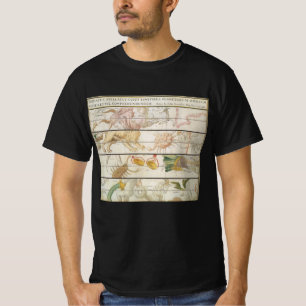 Antik himmelsk karta, astronomi av John Seller T Shirt