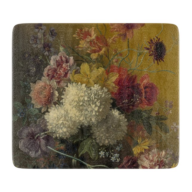 Antik Holländsk mästare Blommor Georgius van Os 18 (Framsidan)