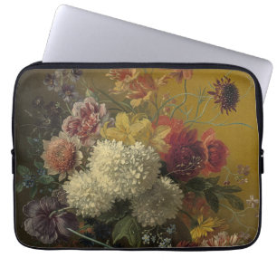 Antik Holländsk mästare Blommor Georgius van Os 18 Laptop Fodral