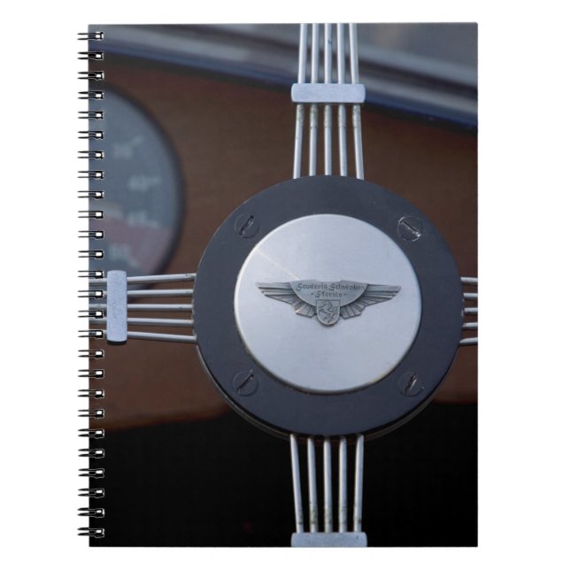 antik jaguar 3 anteckningsbok (Framsidan)