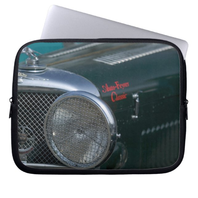 antik jaguar laptop fodral (Framsidan)