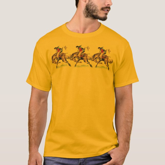 Antik japansk Buckaroo 1 Tee Shirt (Framsida)