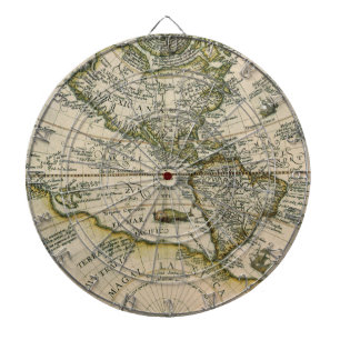 Antik Karta, 1596, America Sive Novus Orbis Darttavla