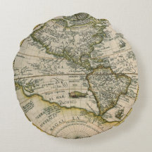 Antik Karta, 1596, America Sive Novus Orbis