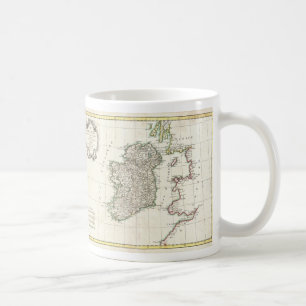 Antik karta över Irland (1771) Kaffemugg