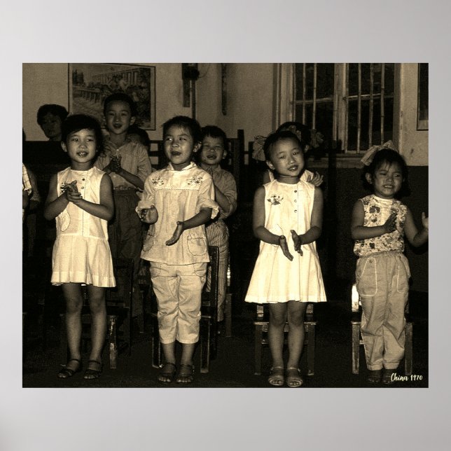 Antik Kina Changsha barnomsorg Poster (Framsidan)