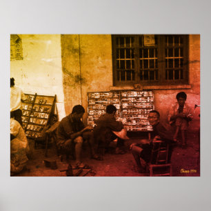 Antik Kina Changsha boklån Poster