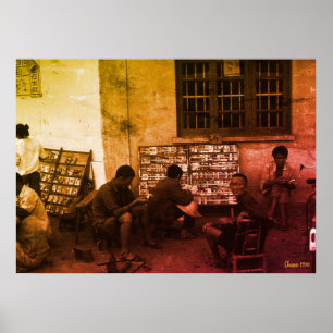 Antik Kina Changsha boklån Poster