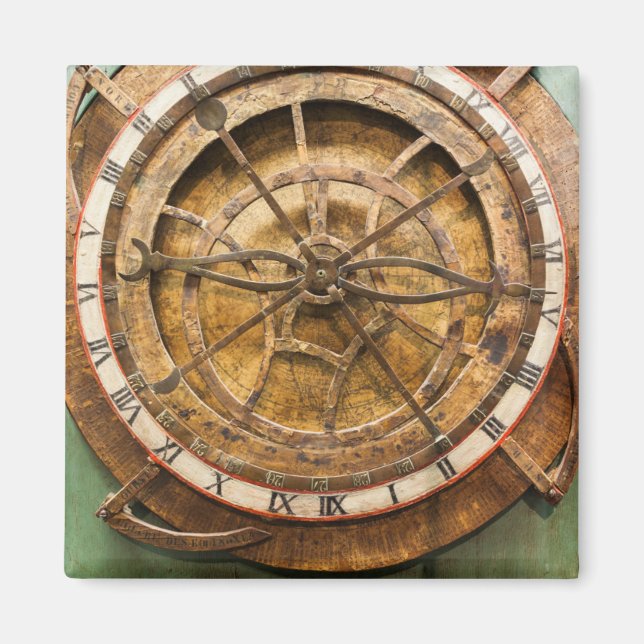 Antik klocka ansikte, Tyskland Magnet (Framsidan)