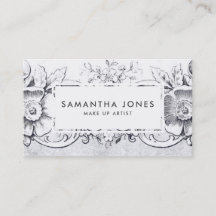 Antik konstnär för smink för ängelCherubblomma