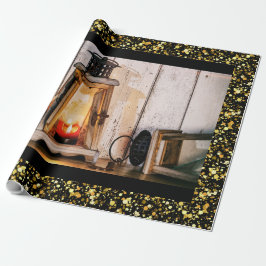 Antik Lykta i Rustik Trästil - Gård - Present Presentpapper