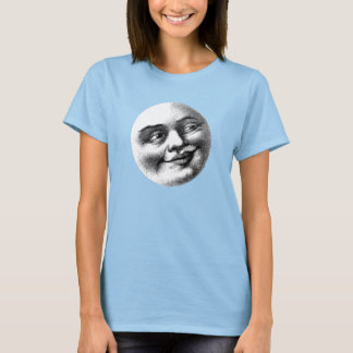 Antik månskiva t shirt
